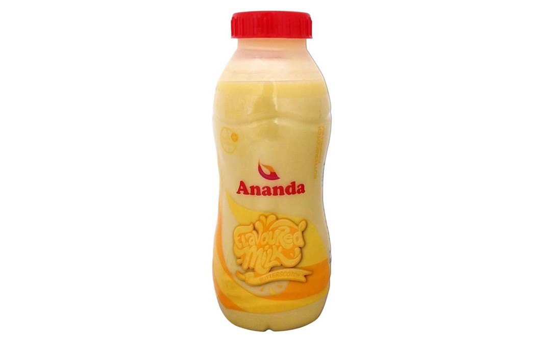 Ananda Flavoured Milk Butterscotch    Bottle  180 millilitre